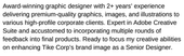 An early-career graphic designer CV 'About Me' example