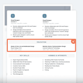How to write CV Step 4: Add Education Background