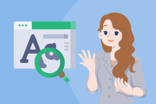 A person contemplating what the best cover letter font is