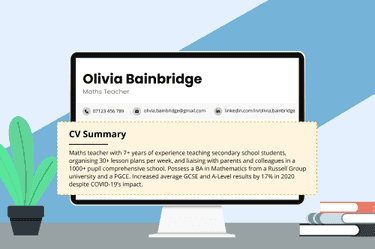 Featured image on summary for resume page.