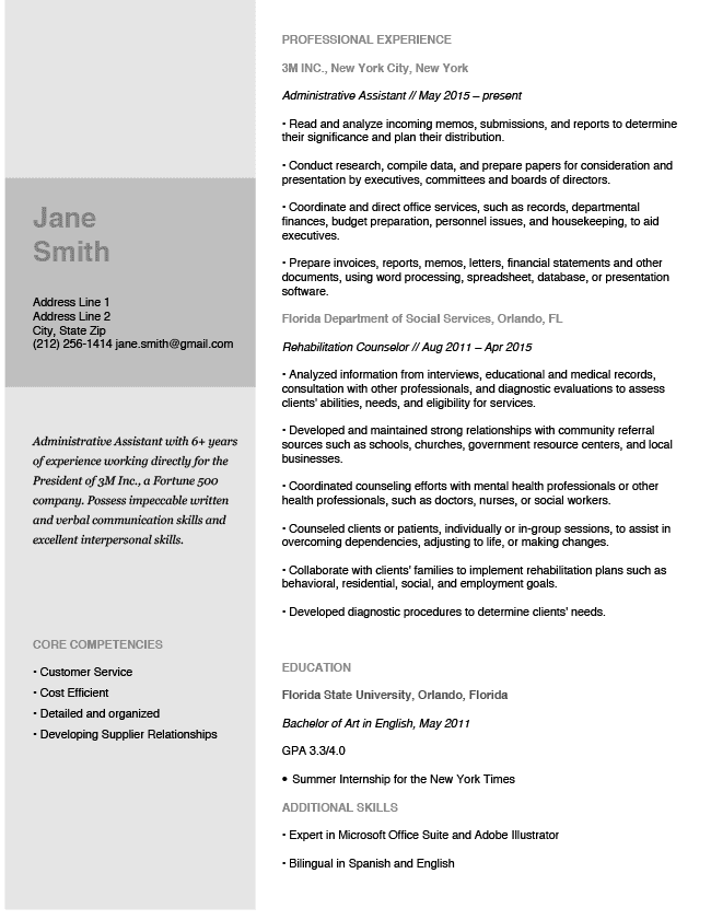 The Taj Mahal CV Template