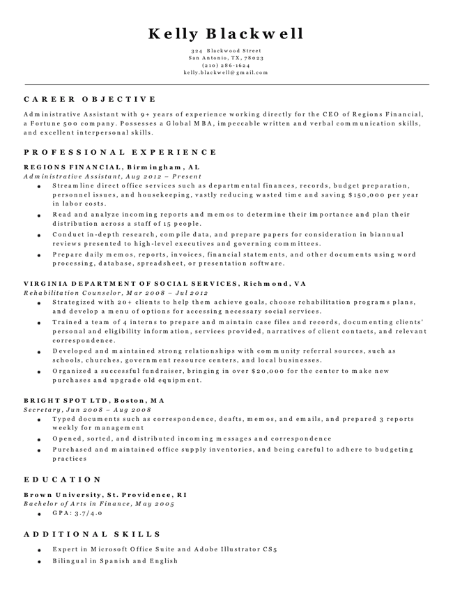 The Classic CV creator template